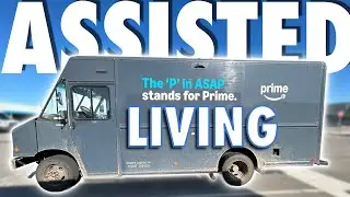 A day in the life of an Amazon delivery driver || shares how to work assisted living units  ||PART 2