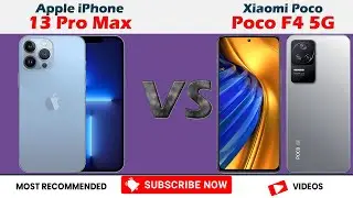 Apple iPhone 13 pro max vs Xiaomi Poco F4 5G #apple #xiaomi #Poco