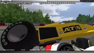 rFactor. Italy 1978. Massive crash on 5 lap.