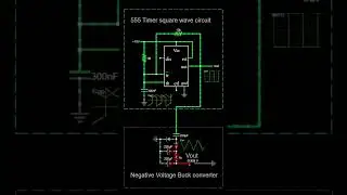 555 timer   Negative Voltage Buck Converter