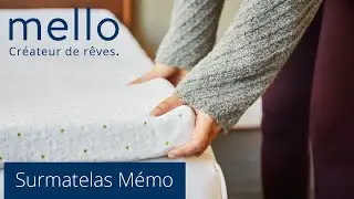 Le surmatelas m&eacute;moire de forme M&eacute;mo.