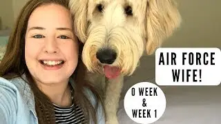 USAF WIFE ~ BMT WEEK 0 & 1 UPDATE!!