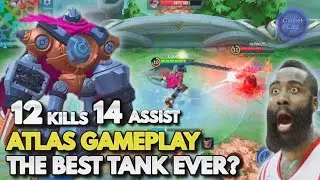 ATLAS DOMINATES THE GAME | 12 KILLS AND 14 ASSIST | NEW HERO ATLAS GAMEPLAY