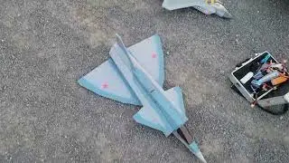 FT Viggen Sustained High Alpha and Tail Slides! 70mm EDF RC JET!