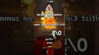 Best Melee Weapon vs Cultists in 99 Nights 🔥 #99nightintheforest #bestplayer #shorts