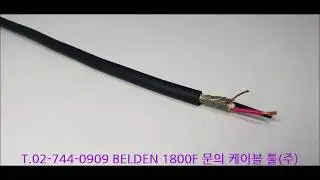 BELDEN  1800F &ndash;Microphone & Audio (Ballance) Cable, 1 Pair 24 AWG BC, CL2R