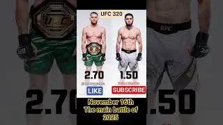 Islam Makhachev vs. Jack Maddalena on November 16 at UFC 322.
