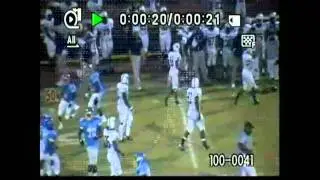 Demarcus Thompkins #2 - Selma High 2010 Football Highlights