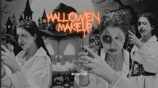 Halloween makeup tutorial-ayaayylin🌟🧸 