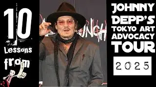 10 Lessons from Johnny Depp&rsquo;s Tokyo Art Advocacy Tour 2025 Top Quotes by Top Guns @ Quote Guy