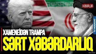Xameneidən Trampa SƏRT XƏBƏRDARLIQ, İranda amerikan əsgərlər üçün QƏBİR QAZILDI, yaxın saatlarda…
