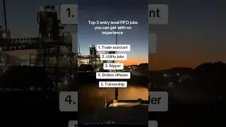Top 5 FIFO Jobs You Can Get With NO Experience 💼✈️ #fifo #noexperiencejobs #mining #mininglife