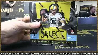 2020 Panini Select Football Hobby 3 Box Break #88