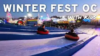 ❄️ Winter Fest OC with Kids - Family-Friendly Holiday Experience with Rides, Sledding, & Snow