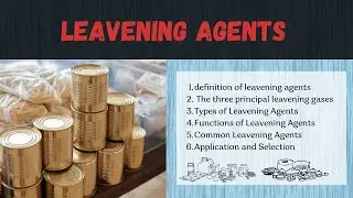 leavening agents