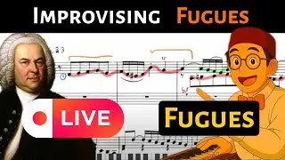 🔴 [LIVE] Fugue, Counterpoint, Baroque Composition
