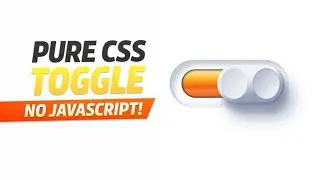 CSS Neumorphism Toggle Switch Animation Explained Step by Step | Coding Cloud
