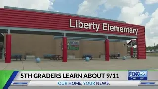 Lexington fifth graders learn about 9/11