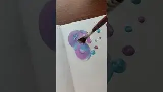 Satisfying Brush strokes🖌️ #shorts #art #satisfying #brushstrokes #painting
