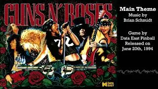 Main Theme - Guns N' Roses (Data East - pinball music)