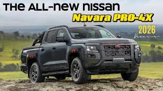 ALL-NEW 2026 Nissan Navara PRO-4X | Full Exterior & Interior Reveal!