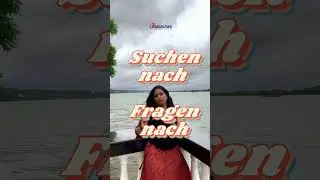 SUCHEN und Fragen Nach in german #ytshorts #german