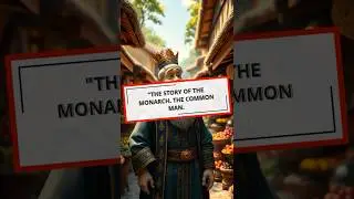 👑📖 The Story of the Monarch 👤 The Common Man 💪🙌  An Empowering Tale on Modesty