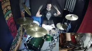 Meshuggah  - Bleed - Drum Cover Performed by Kirk Brandham #youtube #meshuggah #bleed #herta #drums