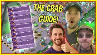 THE Mega Crab Guide! ft. OpDestroy & Shishkabobber // Boom Beach
