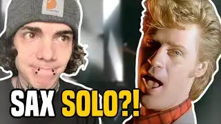 SAX SOLO?...GEN Z Musician First Time Reaction to Daryl Hall & John Oates - Maneater