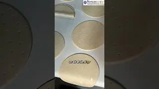 Automatic Pizza Base Cutting Machine 😱 | Dough to Perfect Pizza Base😍 | High Speed #shorts #ytshort