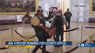 Jan. 6 riot &lsquo;Lectern Guy&rsquo; discusses choice to run for Manatee County Commission