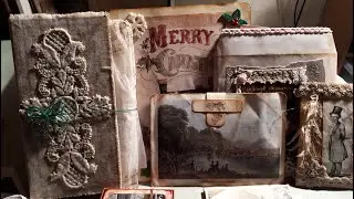 Mein Adventskalender❤️ 2025/DIY,Vintage,Junk Journal von Simone❤️❤️❤️#Inspiration 