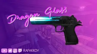 Desert Dragon Glass pintada em live #desert #rafakkov #timelapse (#033)