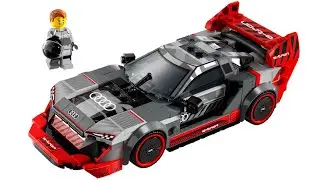 Audi S1 e-tron Quattro LEGO Speed Champions Review! (76921, 2024)
