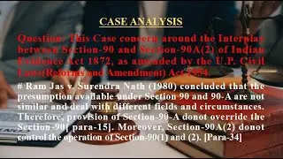 Decoding Section 90 & 90A  Indian Evidence 1872 and are Independent in themselves.
