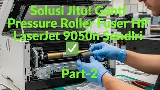 P2- Solusi Jitu! Ganti Pressure Roller Fuser HP LaserJet 9050n Sendiri ✅