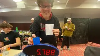 [WR15/NAR8] 6.25 Ohio State Record Square-1 Average | Evan Wright