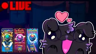 🔴 BEATING THE GAUNTLETS! - Geometry Dash