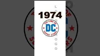 Эволюция логотипа DC #dc #история #тренд