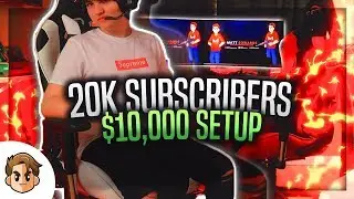 MATT SOWARDS 20K SUBSCRIBERS $10,000 GAMING SETUP REVEAL