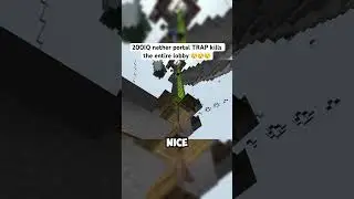 This TRAP got SO MANY players 😭😭😭 #gaming #minecraft
