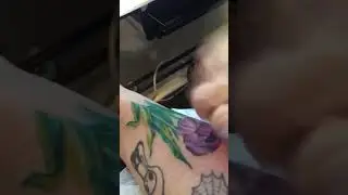 Flower tattoo by: Mary Jane