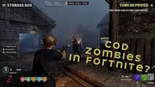 COD Zombies Fortnite Map! | Fortnite