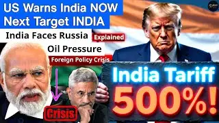 US WARNS INDIA NOW | India Russia oil warning | India Faces Russia Oil Pressure | by VISHAL UPADHYAY