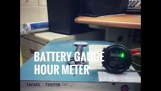 B02-B004 Battery Level Indicator & Hour meter | RICO Instrument