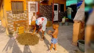 African morning routine 