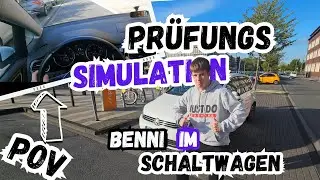 POV, Fahrprüfung, Bennis Prüfungssimulation, Klasse B, Schaltwagen