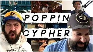 CRYPT KILLED THIS!! Crypt - Poppin' Cypher ft. KSI Top 13 (VI Seconds, 100Kufis & More) REACTION!!