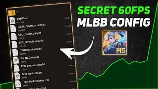 Secret MLBB 60Fps I've been using this since day one 💯